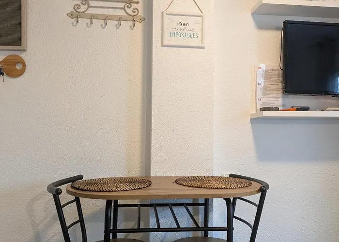 Estudio Con Piscina, Playa Y Wifi Apartman