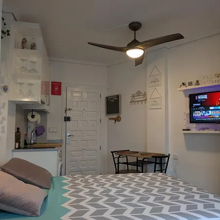 Estudio Con Piscina, Playa Y Wifi *