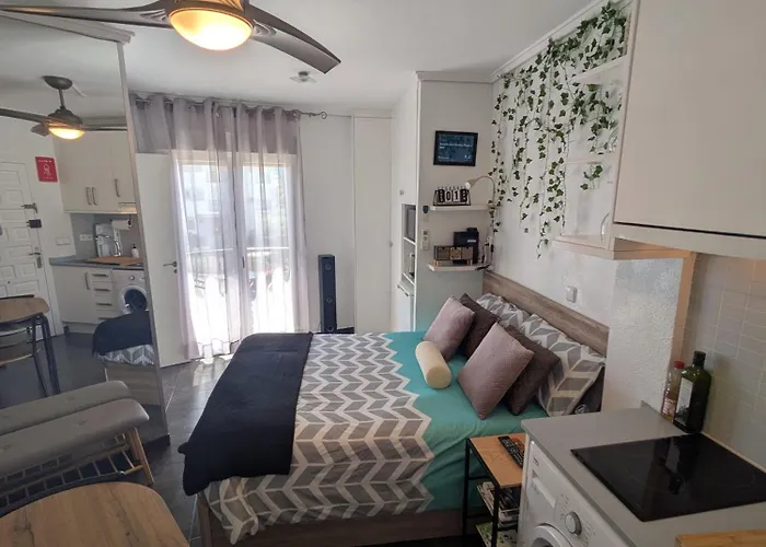 Estudio Con Piscina, Playa Y Wifi Lejlighed